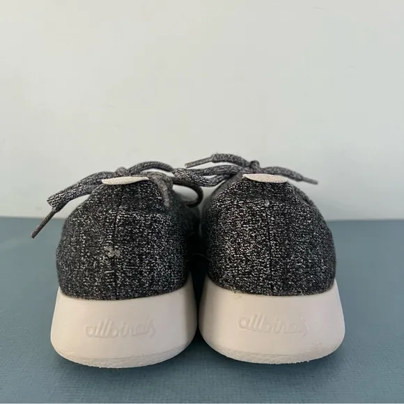 Allbirds Wool Runners Natural Grey Lace Up Sneakers