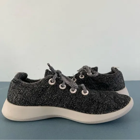 Allbirds Wool Runners Natural Grey Lace Up Sneakers