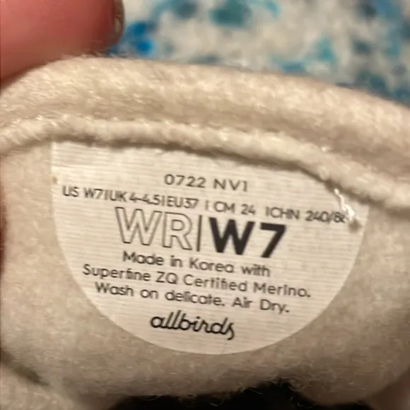 •ALLBIRDS•BNIB THRIVE TEAL/DEEP EMERALD (WHITE SOUL)WOOL RUNNER FLUFFS SIZE 7