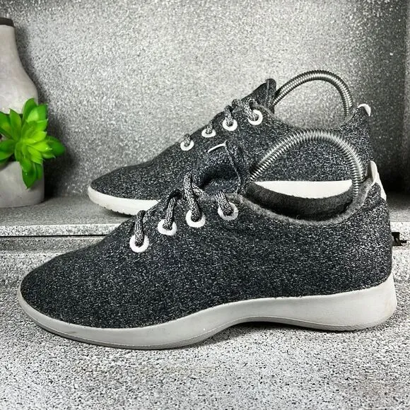 allbirds Wool Runners Gray Sneakers Shoes Size 9