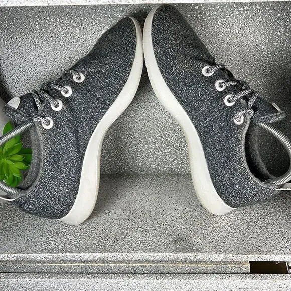 allbirds Wool Runners Gray Sneakers Shoes Size 9