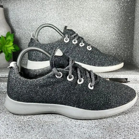 allbirds Wool Runners Gray Sneakers Shoes Size 9