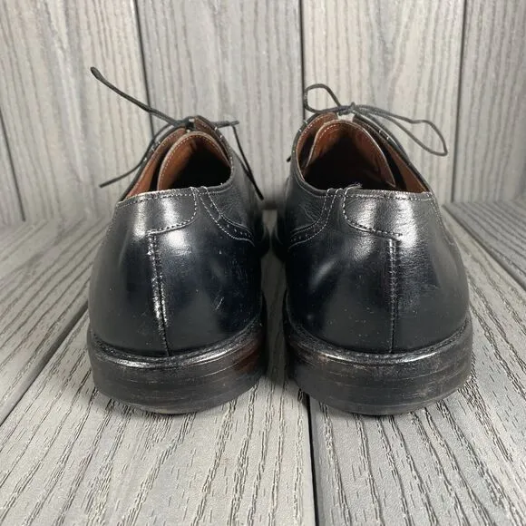 ALLEN EDMONDS &quot;KINGSWOOD&quot; USA MADE MENS SHOES OXFORDS 9.5 EEE Xtra Wide Black