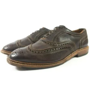 Allen Edmonds Neumok 2.0 Leather Wingtip Oxford Shoes - Men's Size 8 3E Wide