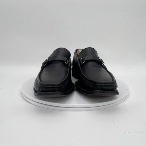 Allen Edmonds Seven Frontino Men Size 10B Black Leather Monkstrap Loafer Shoes