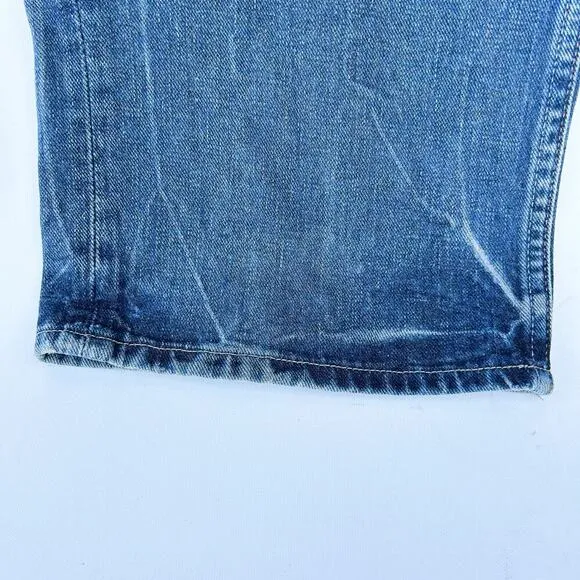 AllSaints Men’s Y2K Boot Cut Cowboy Western Denim Jeans 36 32