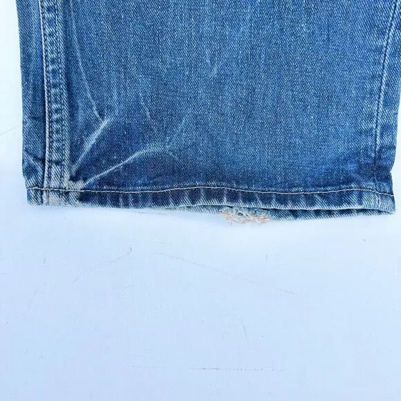 AllSaints Men’s Y2K Boot Cut Cowboy Western Denim Jeans 36 32