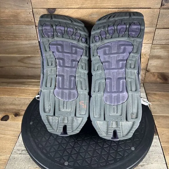 Altra Womens Sz 9.5 Olympus 1.5 Athletic Running Shoes Black Purple *NO INSOLES*