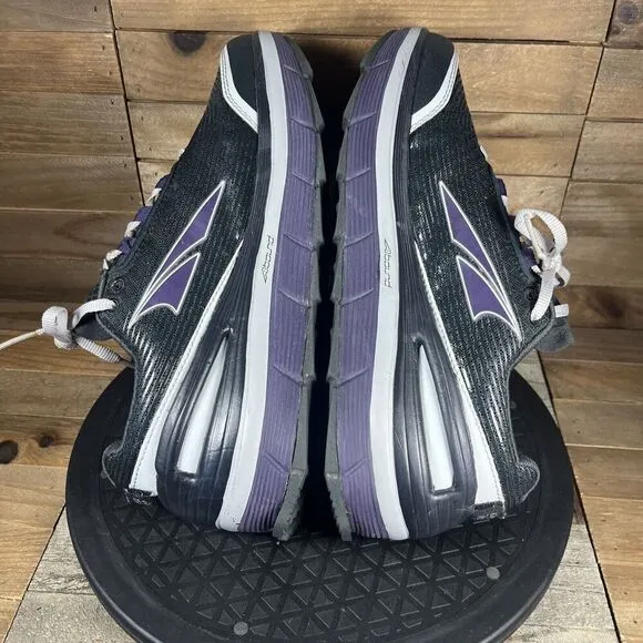 Altra Womens Sz 9.5 Olympus 1.5 Athletic Running Shoes Black Purple *NO INSOLES*