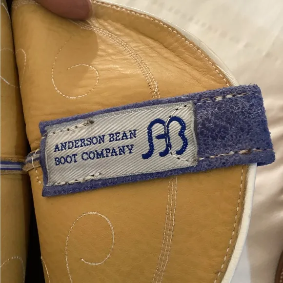 Anderson Bean Men’s Cognac Matte Big Bass Cowboy Boots