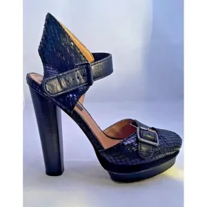 Ann Taylor Platform Leather Pump Shoes Size 7M (US) - New/DIsplay Pair