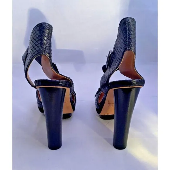 Ann Taylor Platform Leather Pump Shoes Size 7M (US) - New/DIsplay Pair