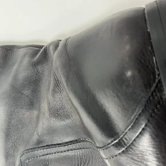 Anthropologie Miss Albright flat over-the-knee leather boots 37 women