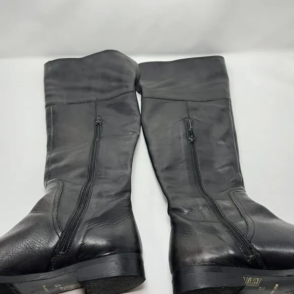 Anthropologie Miss Albright flat over-the-knee leather boots 37 women