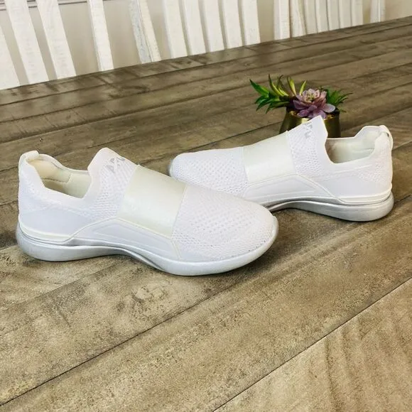 APL Athletic Propulsion Labs Women's Techloom Bliss Sneakers White Size 6.5
