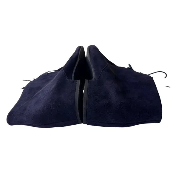 Aquatalia Blue Suede Chukka Boots Lace Up Ladies Sz 6 Italy Ankle Bootie…