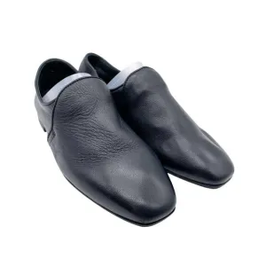 Aquatalia Women's Revy Black Soft Nappa Leather Loafer Flat Shoes Black Size 7