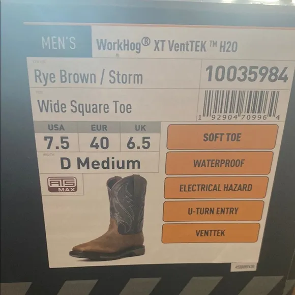 Ariat Cowboy &amp; Western Boots - Brown and Black