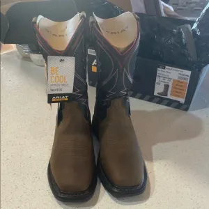 Ariat Cowboy &amp; Western Boots - Brown and Black
