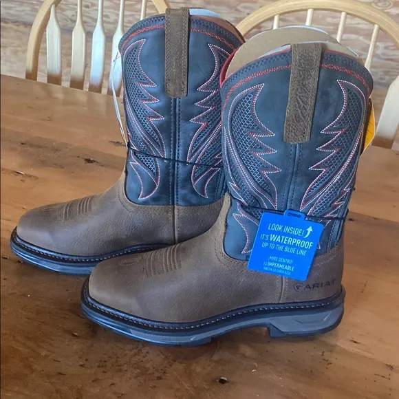 Ariat Cowboy &amp; Western Boots - Brown and Black