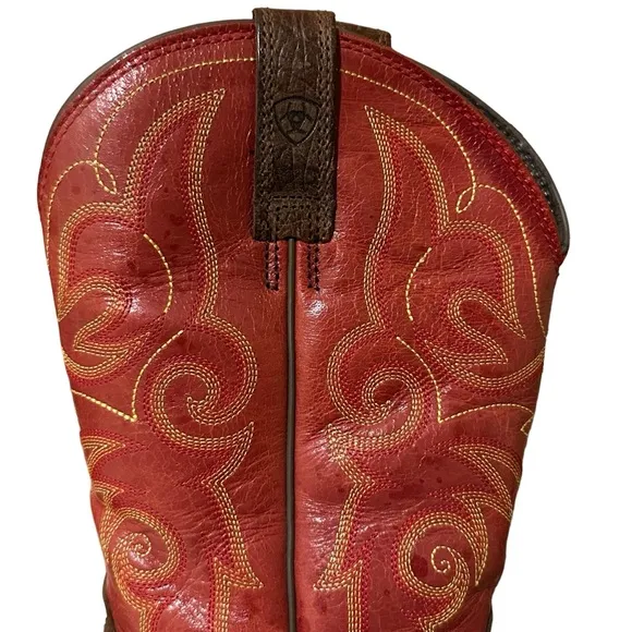 Ariat Hybrid Rancher Western Boots Women's Square Toe Leather Boots Size 7