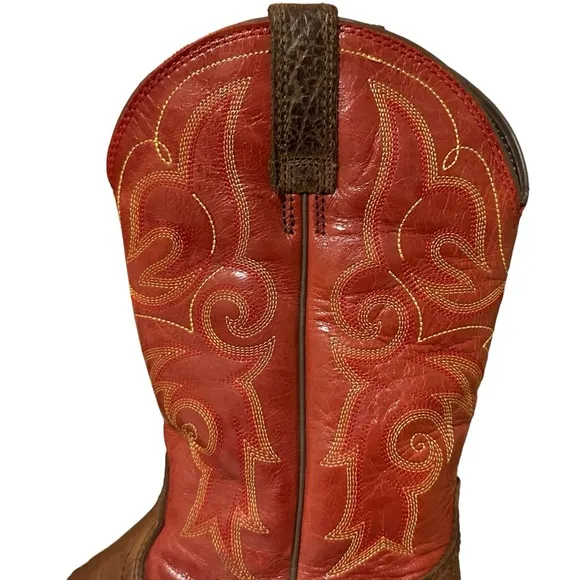 Ariat Hybrid Rancher Western Boots Women's Square Toe Leather Boots Size 7