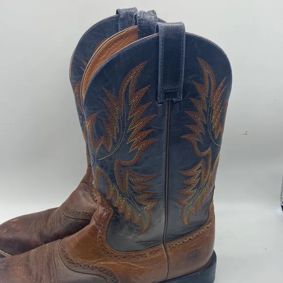 Ariat Mens Dynamic Western Cowboy Boots Size 10.5 D