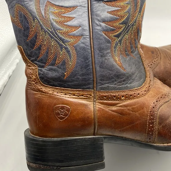 Ariat Mens Dynamic Western Cowboy Boots Size 10.5 D