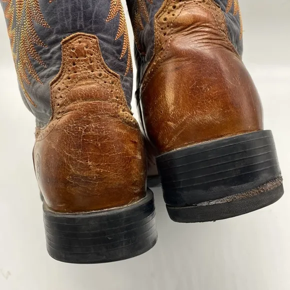 Ariat Mens Dynamic Western Cowboy Boots Size 10.5 D