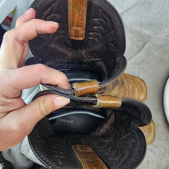 Ariat Shoes Mens Size 11EE Brown Leather Western Boots *Read*