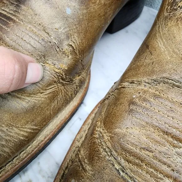 Ariat Shoes Mens Size 11EE Brown Leather Western Boots *Read*