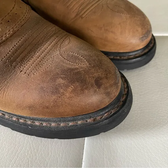 ARIAT SIERRA SADDLE WORK BOOTS 8 D