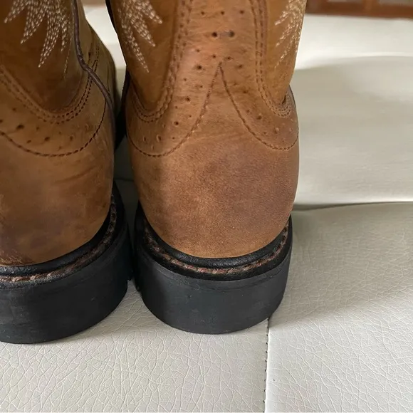 ARIAT SIERRA SADDLE WORK BOOTS 8 D