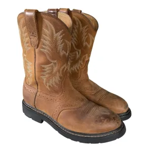 ARIAT SIERRA SADDLE WORK BOOTS 8 D