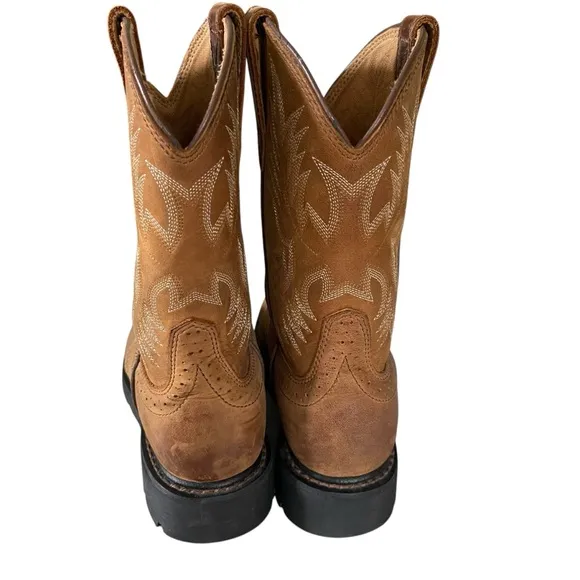 ARIAT SIERRA SADDLE WORK BOOTS 8 D