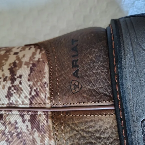 Ariat work Brown Boots, Size 10 D, Almost New.