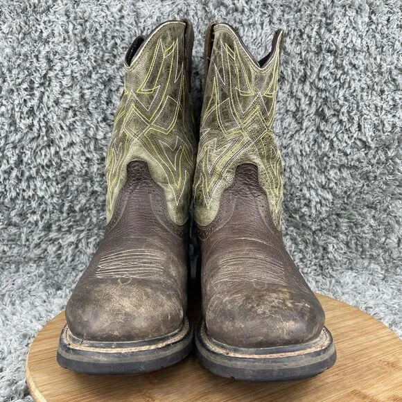 Ariat Workhog Boots Men's 12 EE Cowboy Western Leather