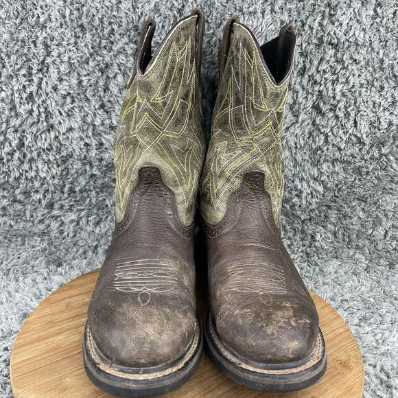 Ariat Workhog Boots Men's 12 EE Cowboy Western Leather