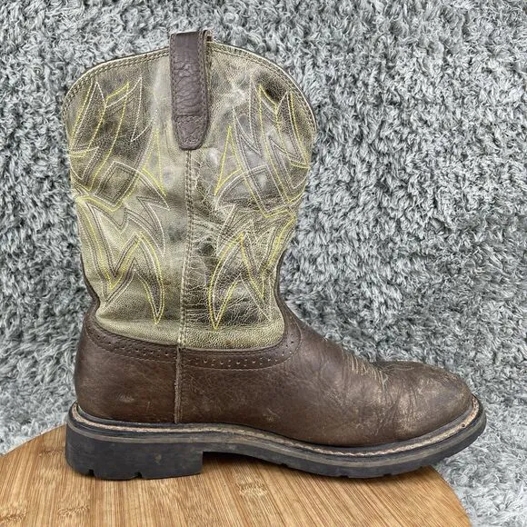Ariat Workhog Boots Men's 12 EE Cowboy Western Leather