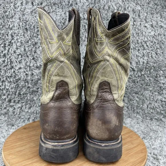Ariat Workhog Boots Men's 12 EE Cowboy Western Leather