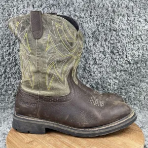 Ariat Workhog Boots Men's 12 EE Cowboy Western Leather