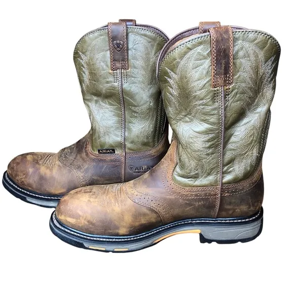 Ariat WorkHog Composite Toe Work Boots Size 12 Style 10001191