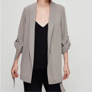 Aritzia Babaton Kahlo Robe Mid-Length Jacket Size XXS