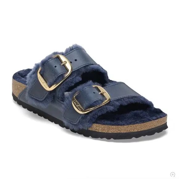 Arizona Big Buckle ShearlingOiled Leather - NEW