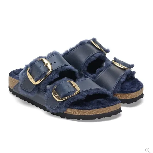 Arizona Big Buckle ShearlingOiled Leather - NEW