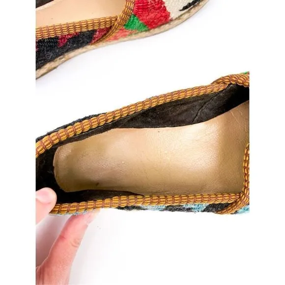 Artemis Design Co Women’s Turkish Kilim Loafer One of a Kind! Size 38 or 7