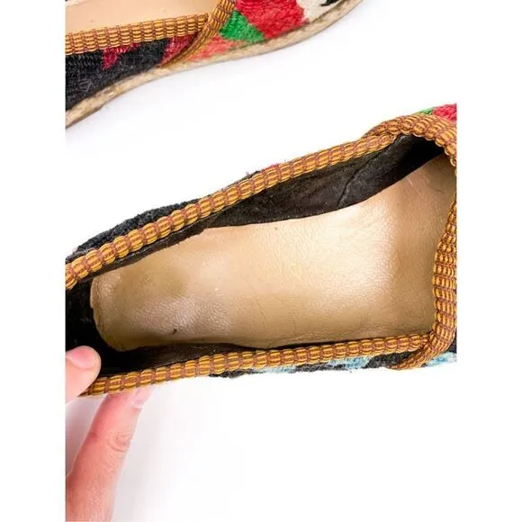 Artemis Design Co Women’s Turkish Kilim Loafer One of a Kind! Size 38 or 7