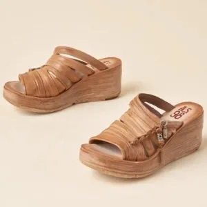 A.S.98 Nicolls Platform Wedge Sandal Size 39 (8.5)