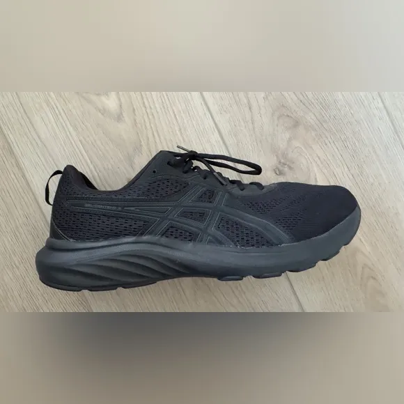 ASICS Black Athletic Running Shoes