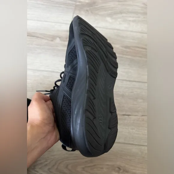 ASICS Black Athletic Running Shoes